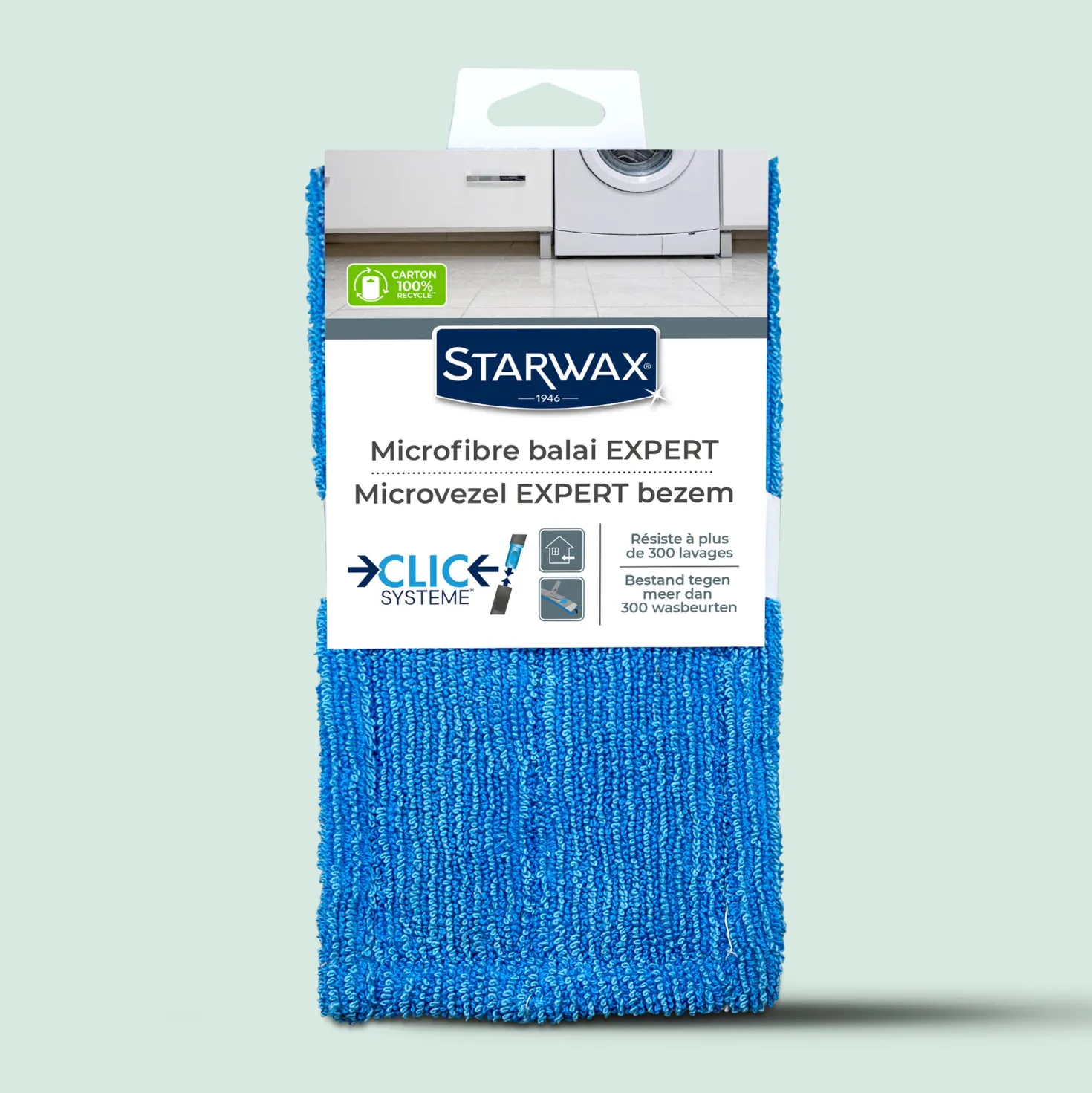 Microfibre balai Expert flexi Clic système