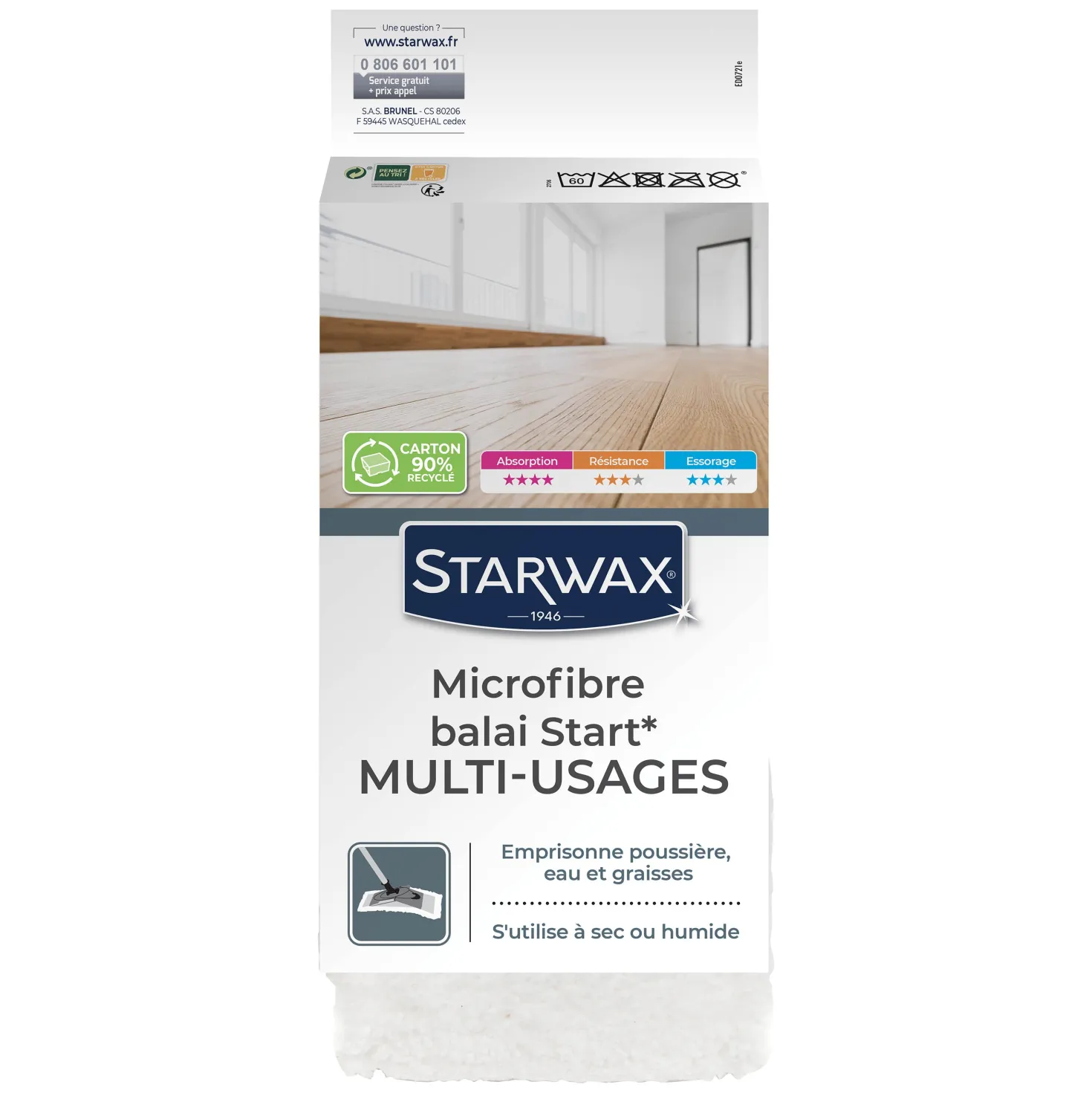 Microfibre balai start* multi-usages