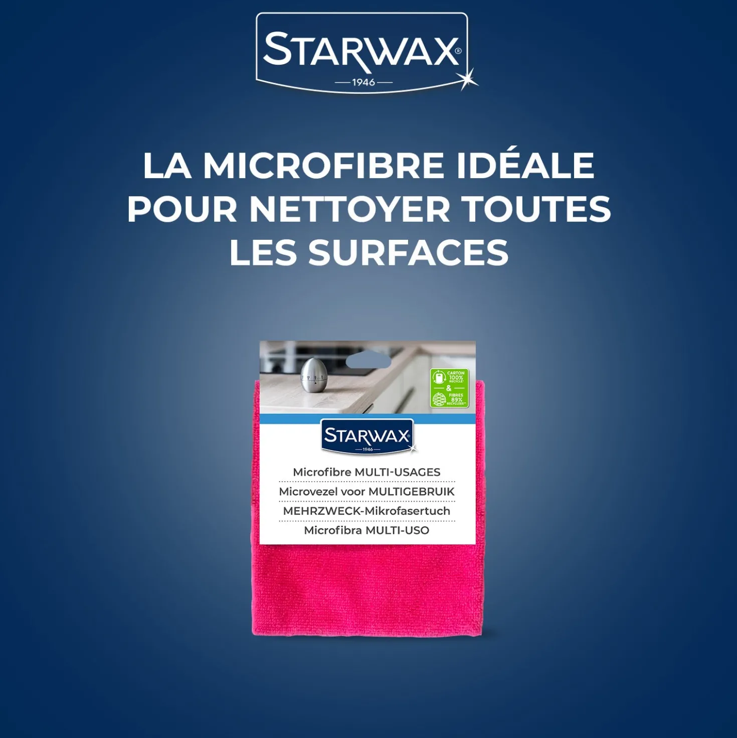 Microfibre multi-usages