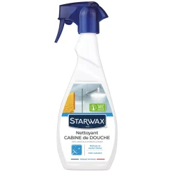 Nettoyant anti-calcaire pour cabine de douche