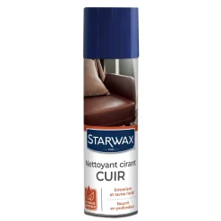 Nettoyant cirant pour cuir