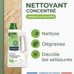 Nettoyant concentré pour parquets et sols stratifiés