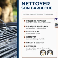 Nettoyant dégraissant pour plancha et barbecue