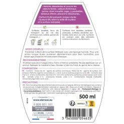 Nettoyant désodorisant surodorant spécial milieu animal