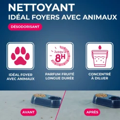 Nettoyant désodorisant surodorant