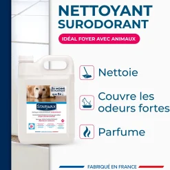 Nettoyant désodorisant surodorant