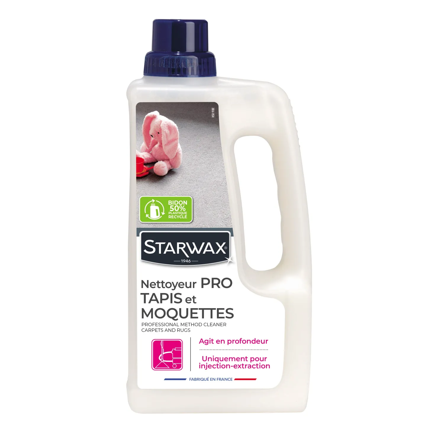 Nettoyant méthode "pro" pour tapis et moquettes