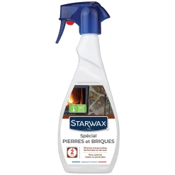 Nettoyant pierres et briques pour cheminée