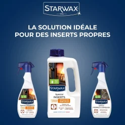 Nettoyant pierres et briques pour cheminée