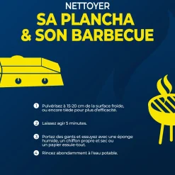 Nettoyant plancha et barbecue