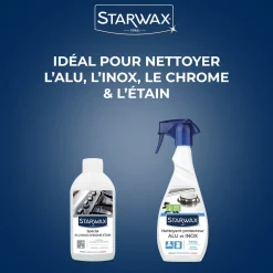 Nettoyant protecteur pour alu et inox