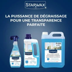 Nettoyant spécial vitres et miroirs