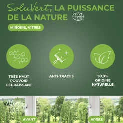 Nettoyant spécial vitres et miroirs