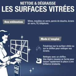 Nettoyant surfaces vitrées