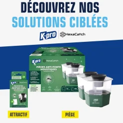 Pack de 10 recharges adhésives pour Pièges anti-ponte moustiques