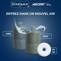 Pack de tablettes Starwax Absodry
