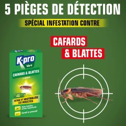 Piège cafards & blattes