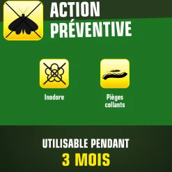 Pièges de détection des mites des vêtements