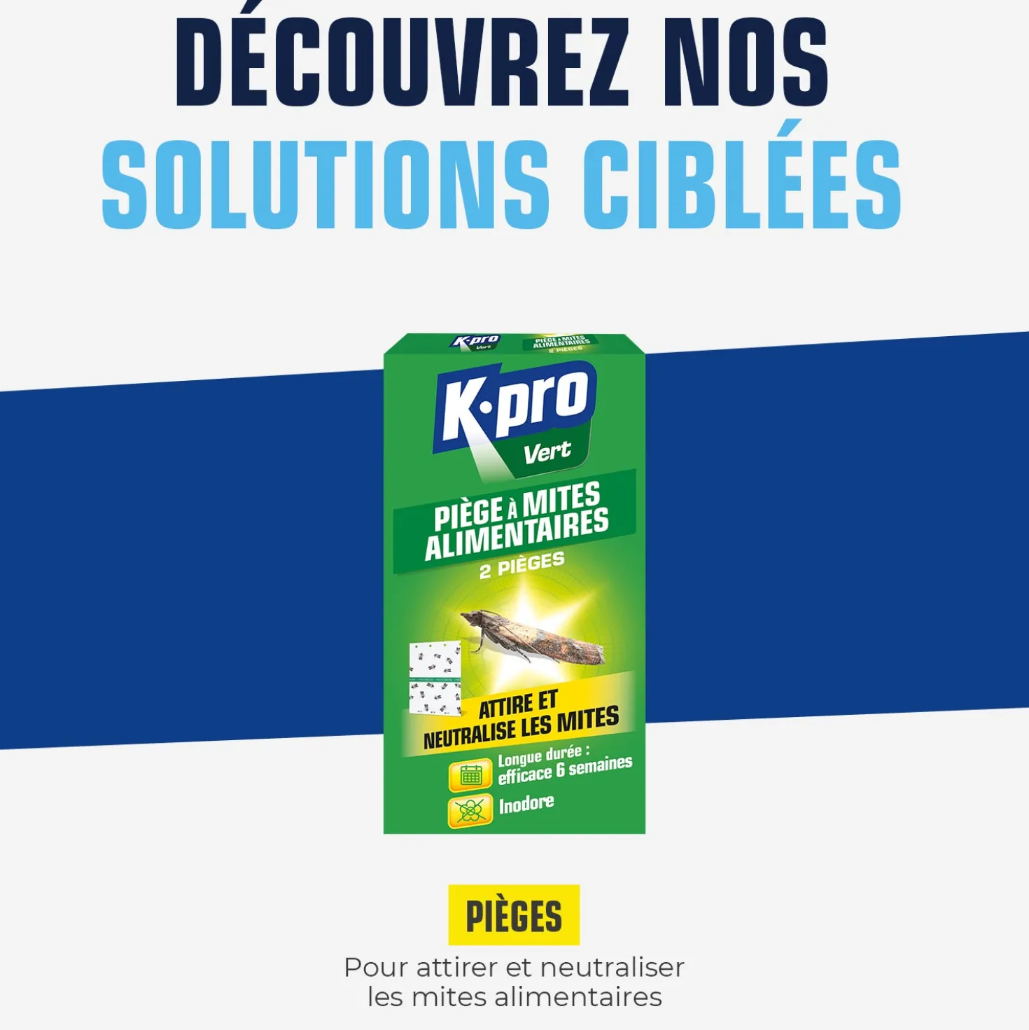 Pièges mites alimentaires