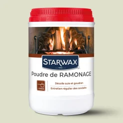Poudre de ramonage pour poêle et cheminée