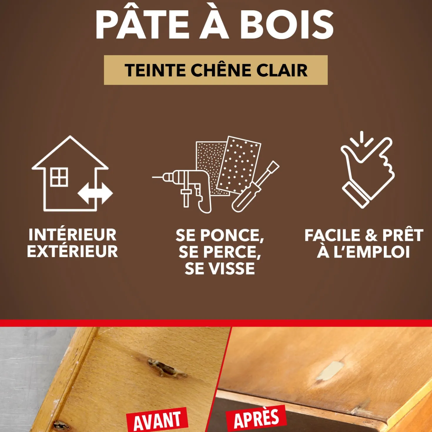 Pâte à bois tradition