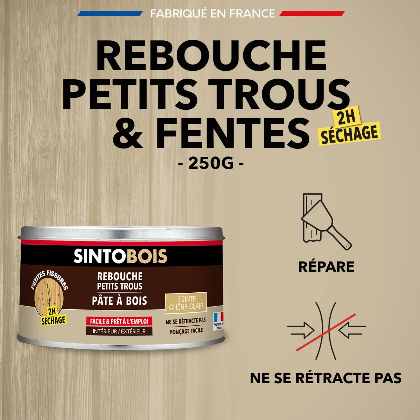 Pâte à bois tradition
