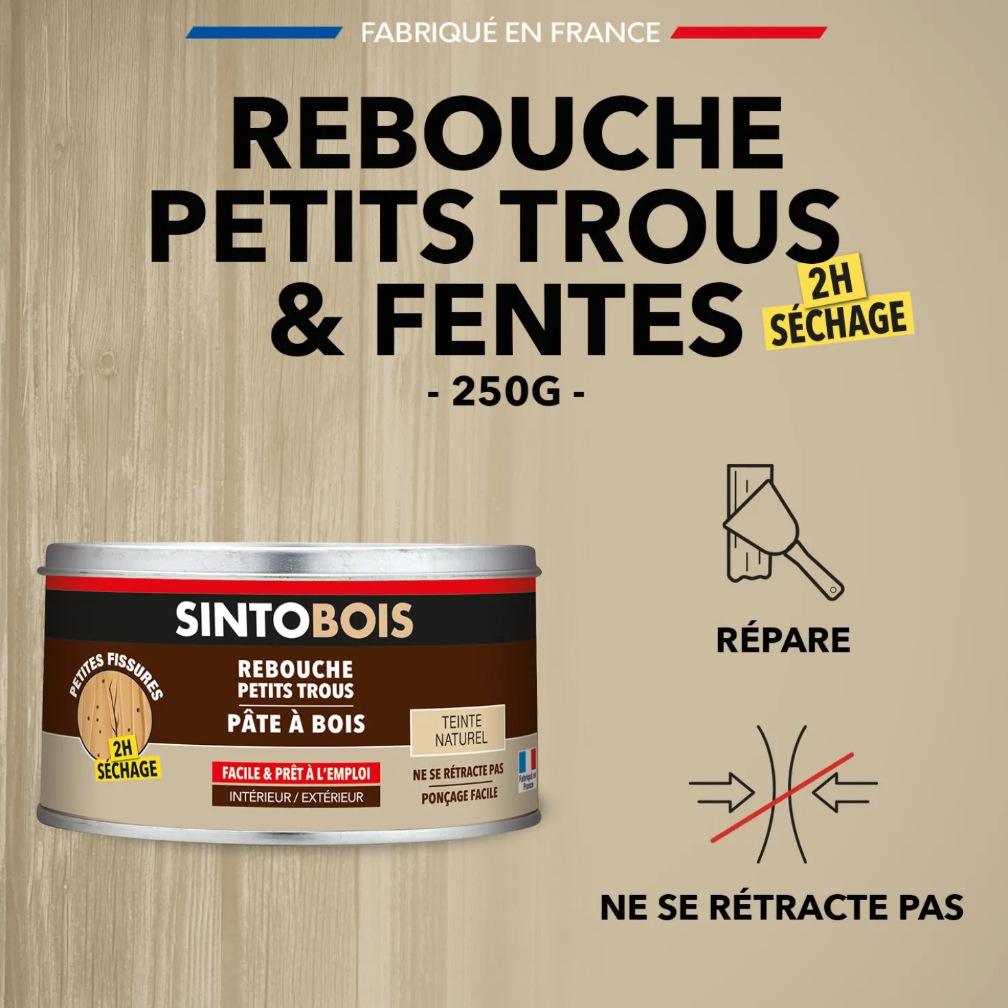 Pâte à bois tradition