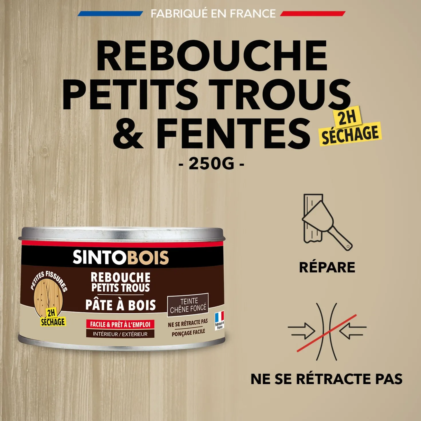 Pâte à bois tradition