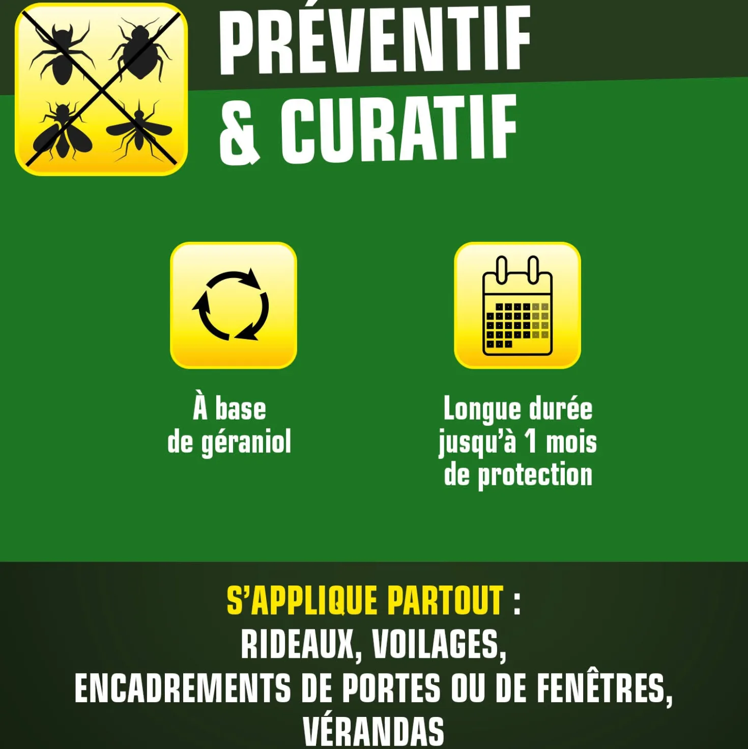 Pulvérisateur Barrière tous insectes K.PRO