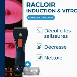 Racloir pour vitroceram & induction