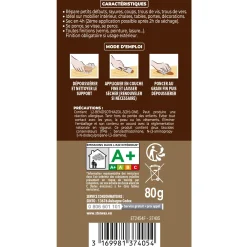 Rebouche imperfections -Pâte à bois naturel