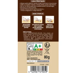 Rebouche imperfections -Pâte à bois naturel