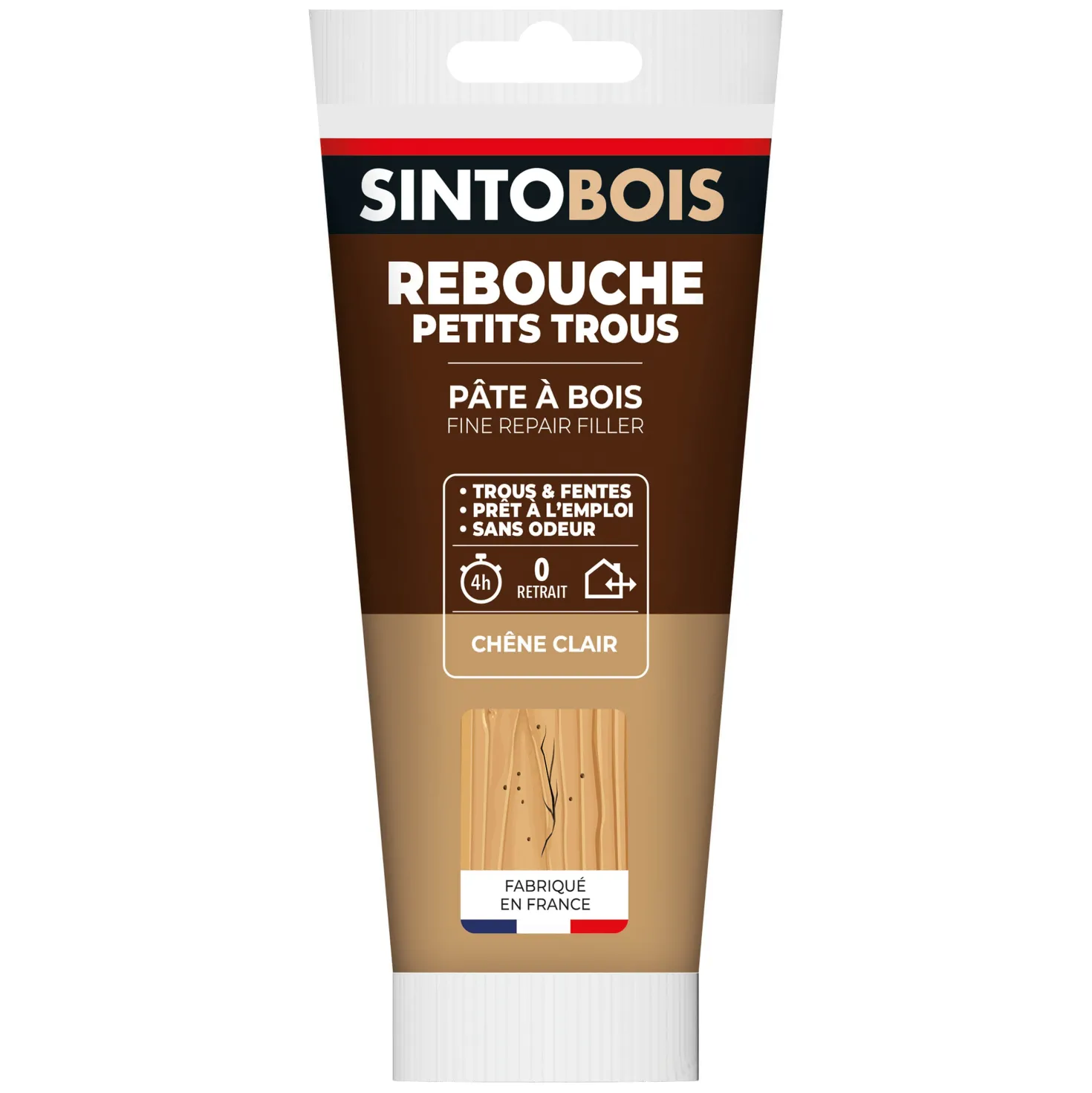 Rebouche imperfections -Pâte à bois naturel