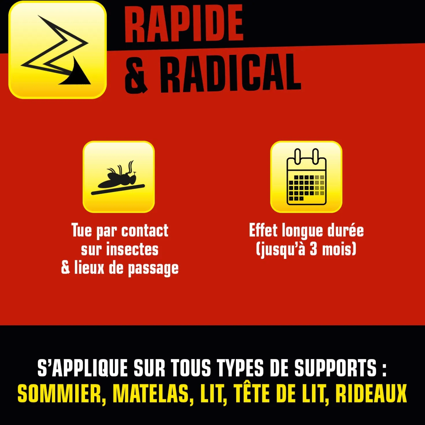 Recharge insecticide punaises de lit