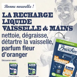 Recharge liquide Vaisselle Mains Savon liquide de Marseille