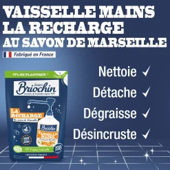 Recharge liquide Vaisselle Mains Savon liquide de Marseille