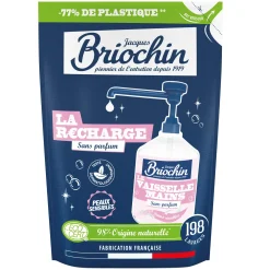 Recharge Liquide Vaisselle Mains spécial peaux sensibles Sans parfum