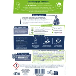 Recharge Liquide Vaisselle Mains Bicarbonate de soude & Citron vert