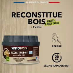 Reconstitue angles et gros trous