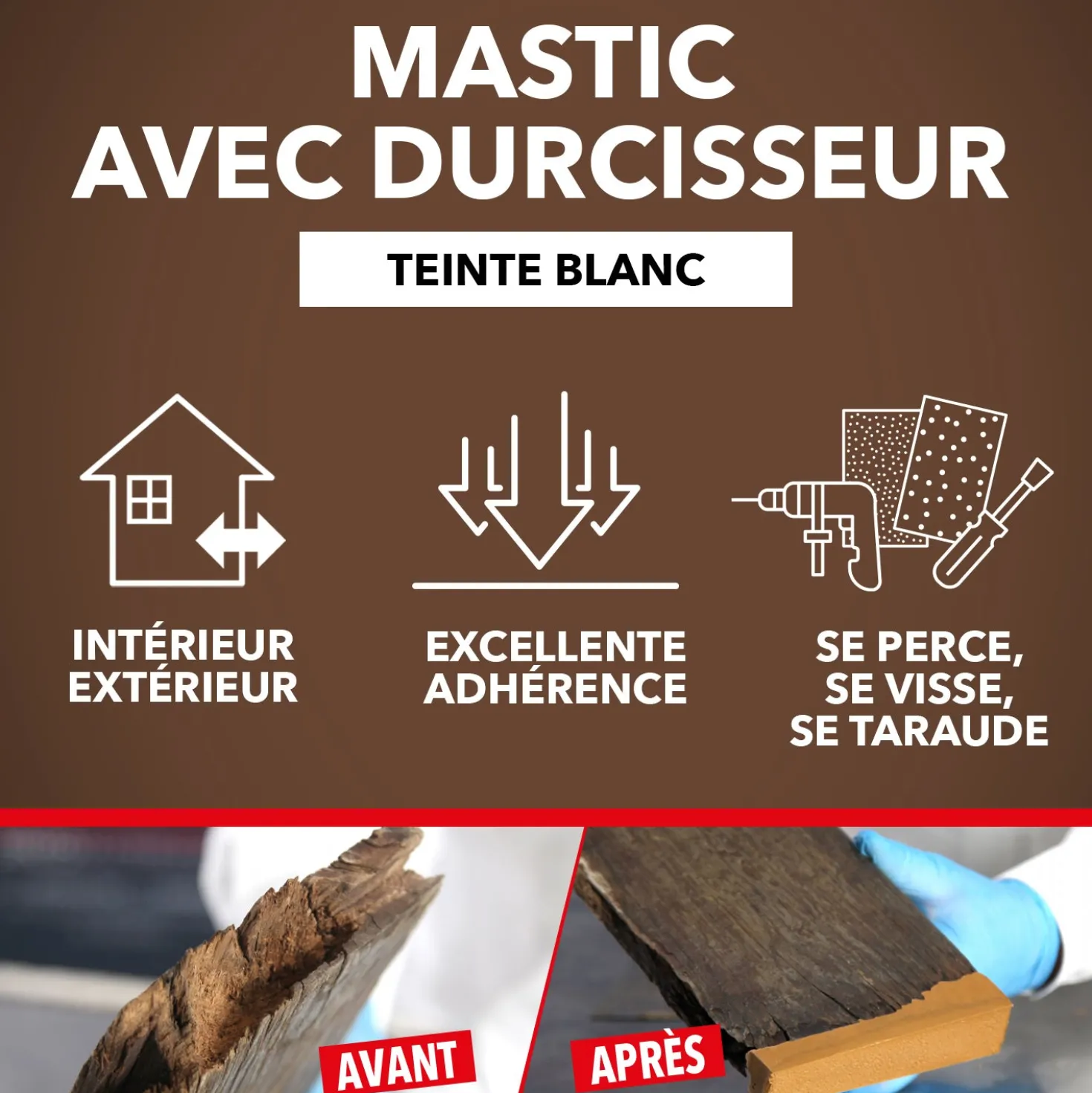 Reconstitue angles et gros trous