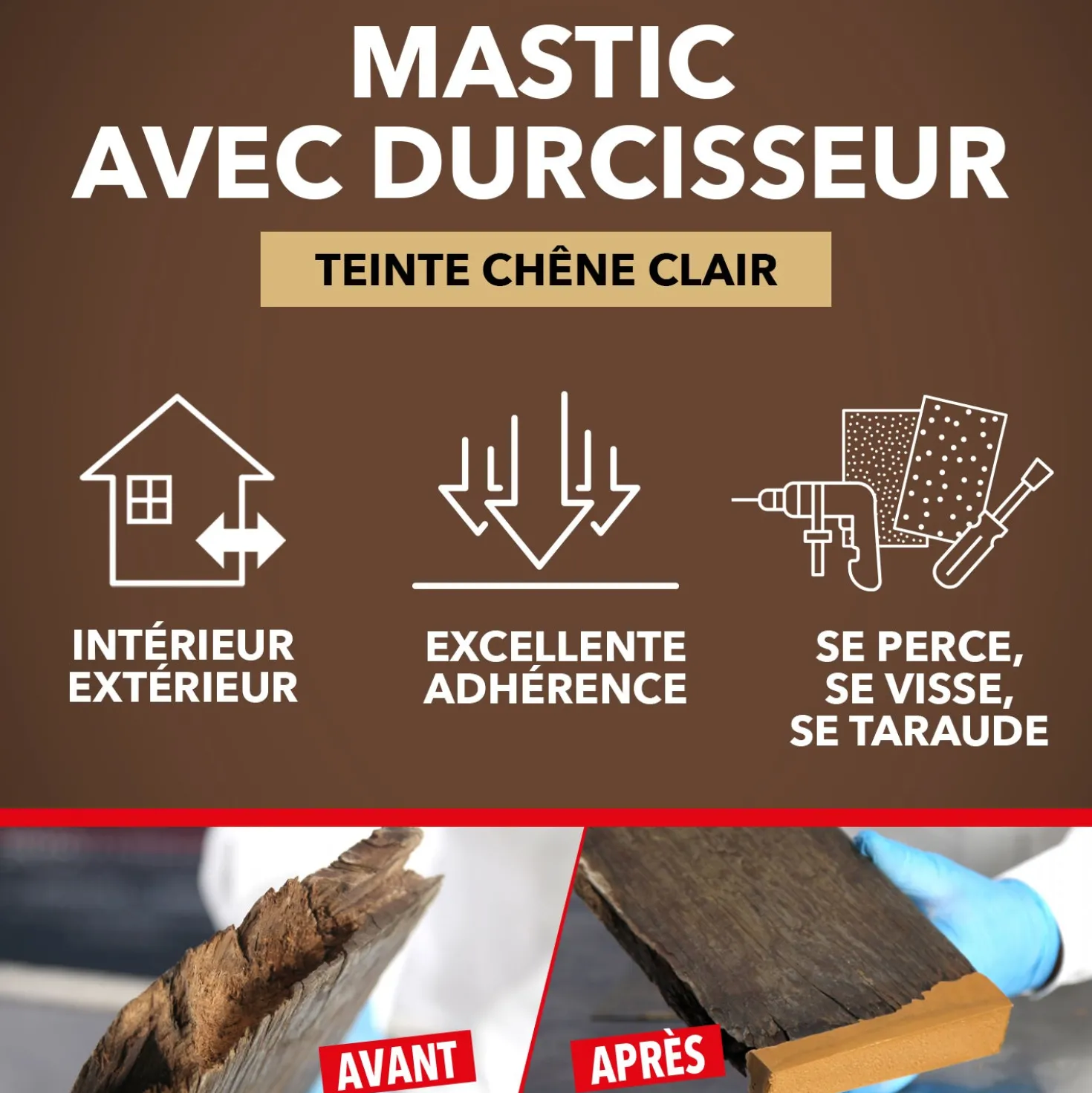 Reconstitue angles et gros trous