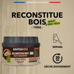Reconstitue angles et gros trous
