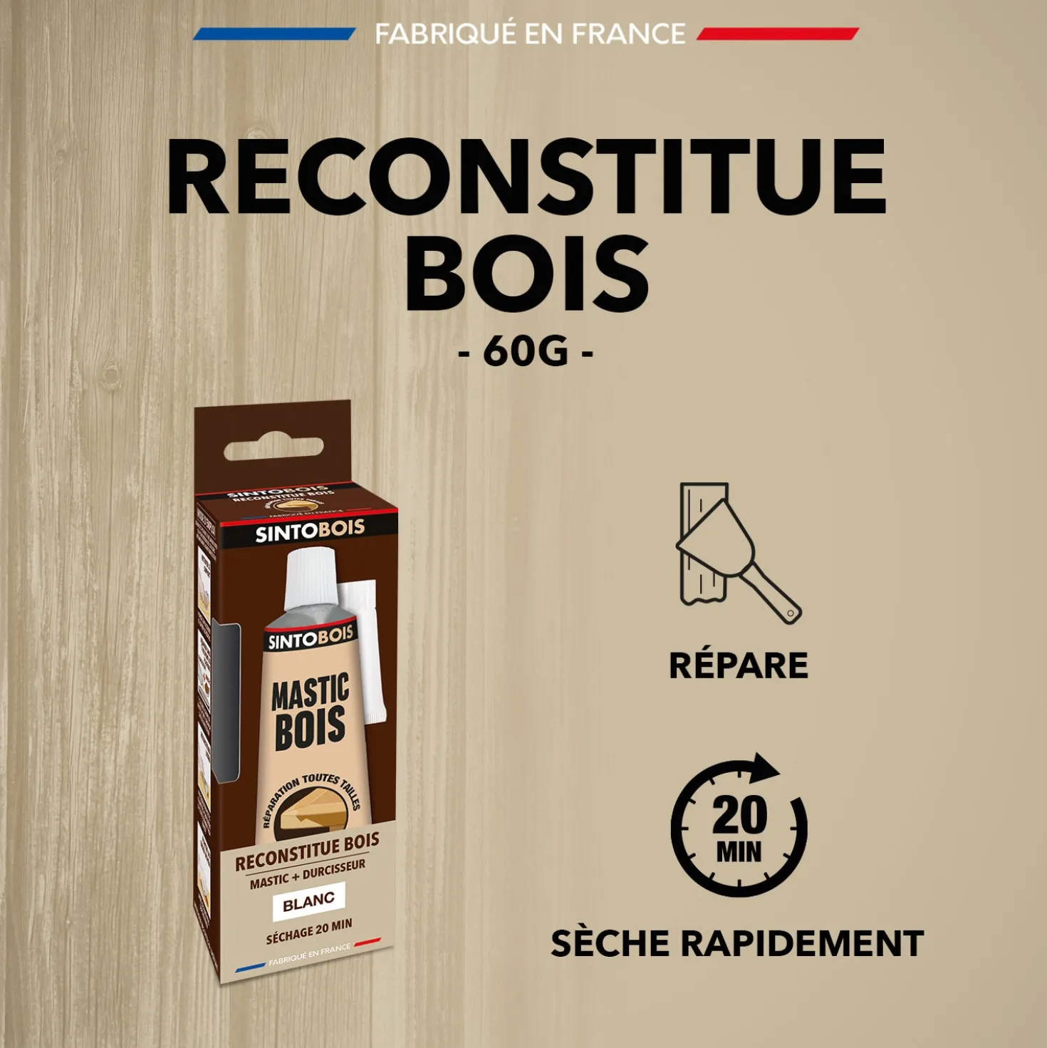 Reconstitue angles et gros trous