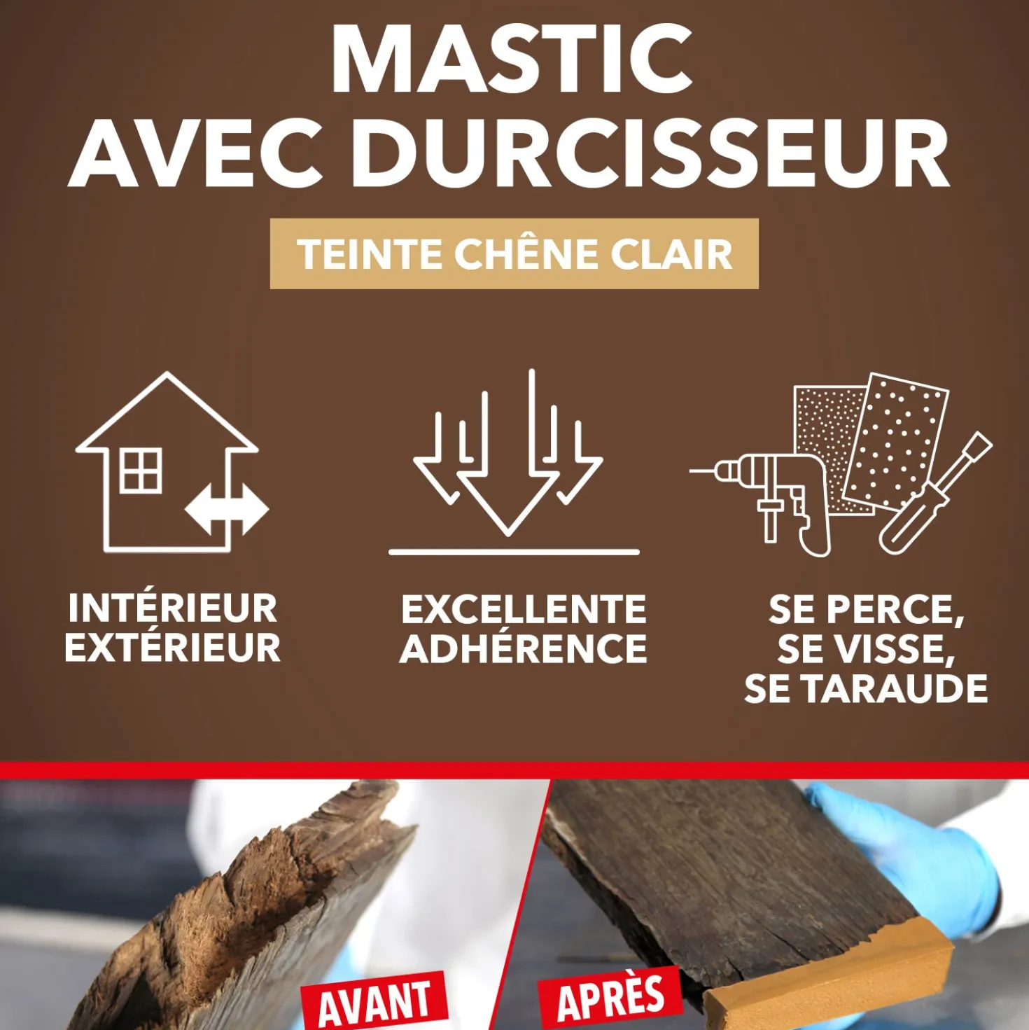 Reconstitue angles et gros trous