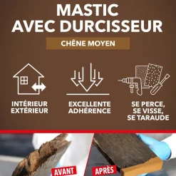 Reconstitue angles et gros trous