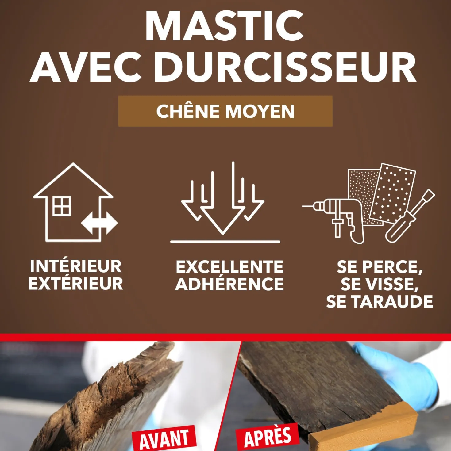 Reconstitue angles et gros trous