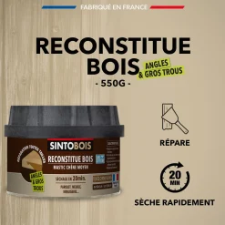 Reconstitue angles et gros trous