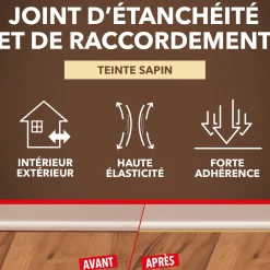 Rejointe parquets et boiseries - Etanchéité et raccordement