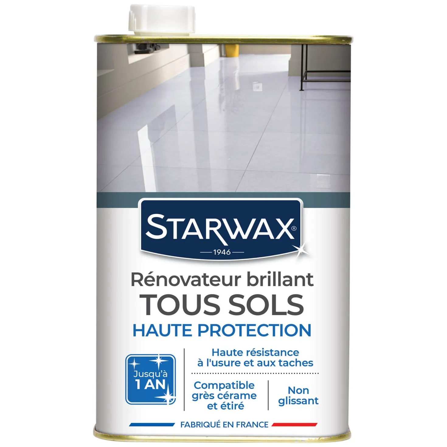 Rénovateur brillant protecteur pour sols intérieurs