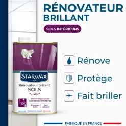 Rénovateur Brillant Star pour sols intérieurs